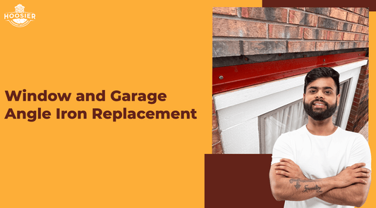 Window and Garage Angle Iron Replacement in Carmel