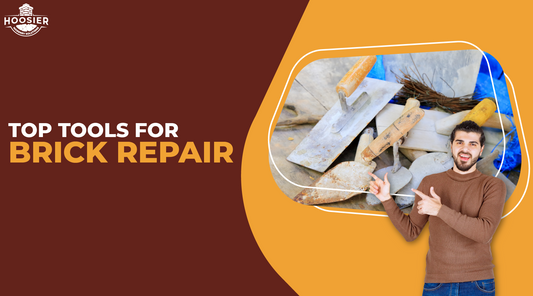 DIY brick repair is possible with the right tools. Here are the top tools you'll want to use on your next minor brick project.