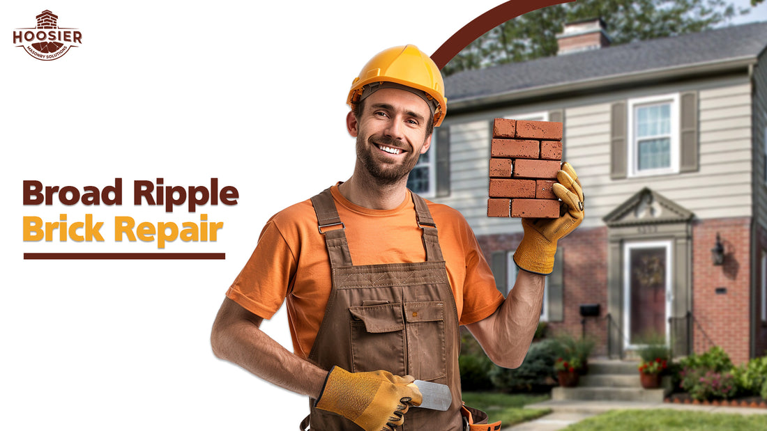 Hoosier Masonry Solutions is a top rated brick repair company in broad ripple