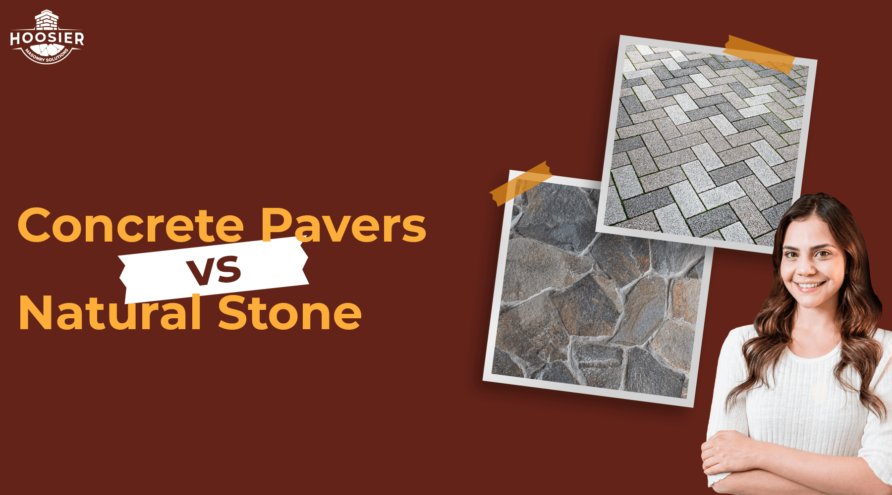 Concrete Pavers vs. Natural Stone Hoosier Masonry Solutions