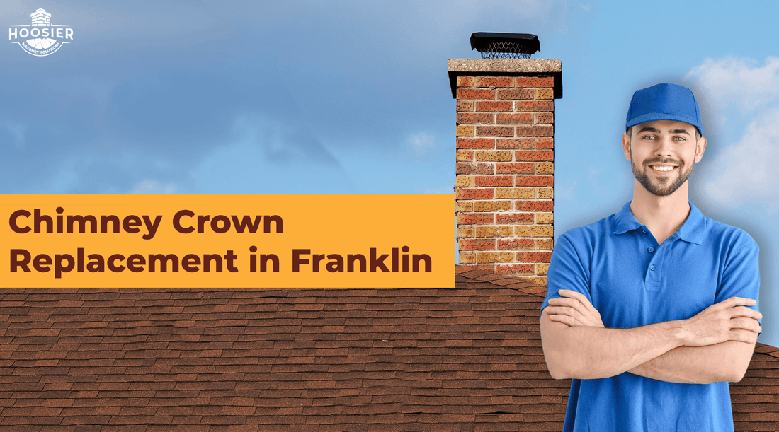 Thinking it may be time to replace your home's chimney crown in Franklin, Indiana?