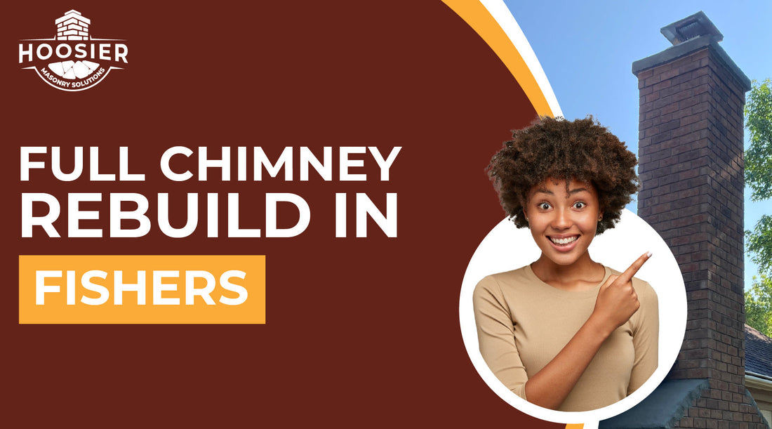 Fishers full chimney rebuild