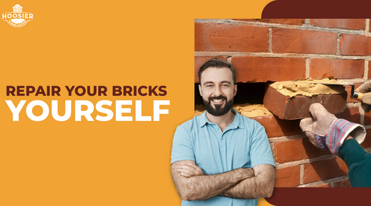 If your home or chimney has a broken brick or two, you may be able to repair it yourself. 