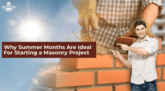 Learn why the summer season and months are the perfect time to work on your masonry project, from chimney repair to brick work 
